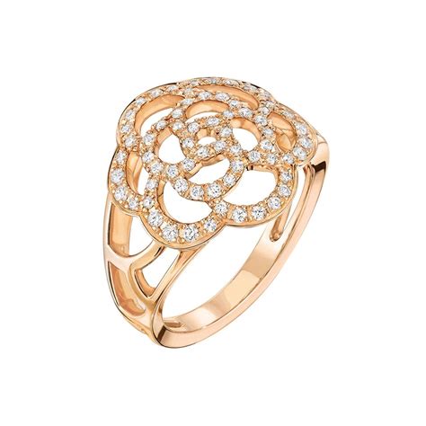 camelia chanel|chanel camelia ring price.